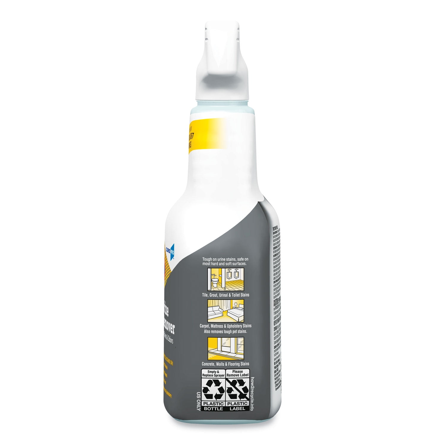 Clorox Urine Remover for Stains and Odors, 32 oz Spray Bottle, 9/Carton (31036CT)