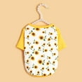 thumbnail image 4 of Sunflower Pattern Pet Vest - Sling Soft Texture Pet Dog Short Sleeve Shirt Outfit for Spring, 4 of 8