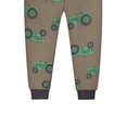thumbnail image 3 of SXIMEE 2-7T Toddler and Boys Joggers Cotton Sweatpants Kids Pull-On Active Athletic Pants with Drawstring, 3 of 5