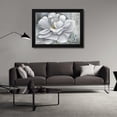 thumbnail image 3 of Rian Withaar 24x18 Black Modern Wood Framed Wall Art Titled - FLOWER DREAM, 3 of 6