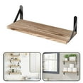 thumbnail image 3 of Étagère de Rangement Murale en Bois Massif pour Chambre à Coucher, 3 of 5