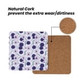 thumbnail image 4 of Xecao Daisies Flowers for MDF Cork Coaster 4 Pcs,Drink Coasters,Suit for House Warming Gifts New Home ,Coffee Table Decor-Square, 4 of 7