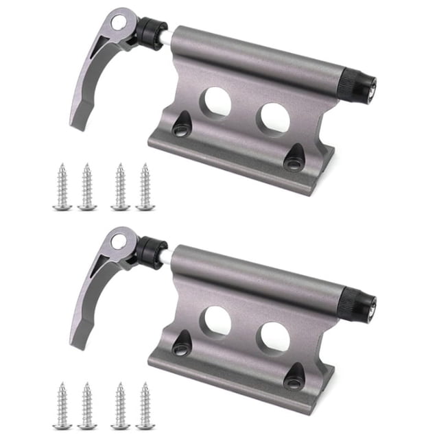 2 Piezas Soporte Horquilla para Bicicleta,Cama de CamióN, Techo,Portabicicletas,Bloque de Bicicleta, Soporte de CamióN para CamióN, SUV, Remolque, Bicicleta de Carretera, Gris