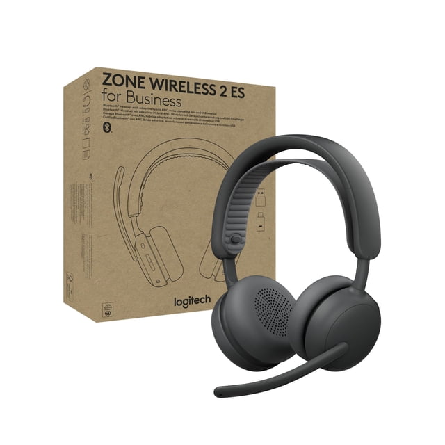 Audífonos Logitech Zone Wireless 2 ES Bluetooth ANC Mic