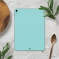thumbnail image 4 of DesignSkinz Simple Teal Pastel Color Full-Body Skin Decal Wrap Cover for iPad Mini 5 (A2133/A2124), 4 of 4