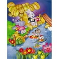 thumbnail image 1 of Carolines Treasures APH0978CHF Animals Kayaking Flag Canvas House Size, 1 of 4