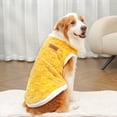 thumbnail image 5 of NovaStitch Dog Sweaters Dog Winter Cold Weather Coat Clothes Ultra Soft & Warm Puppy Dog Pajama for Small Medium Large Dogs Yellow XL, 5 of 5