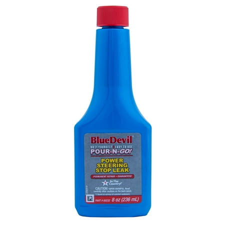 BlueDevil Power Steering Stop Leak, 8 oz Bottle