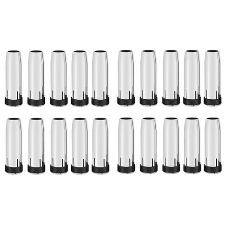 

20PCS 24KD Nozzle 10Pcs MIG Welding Torch Nozzle Contact Tip for MIG/ Welding Tool