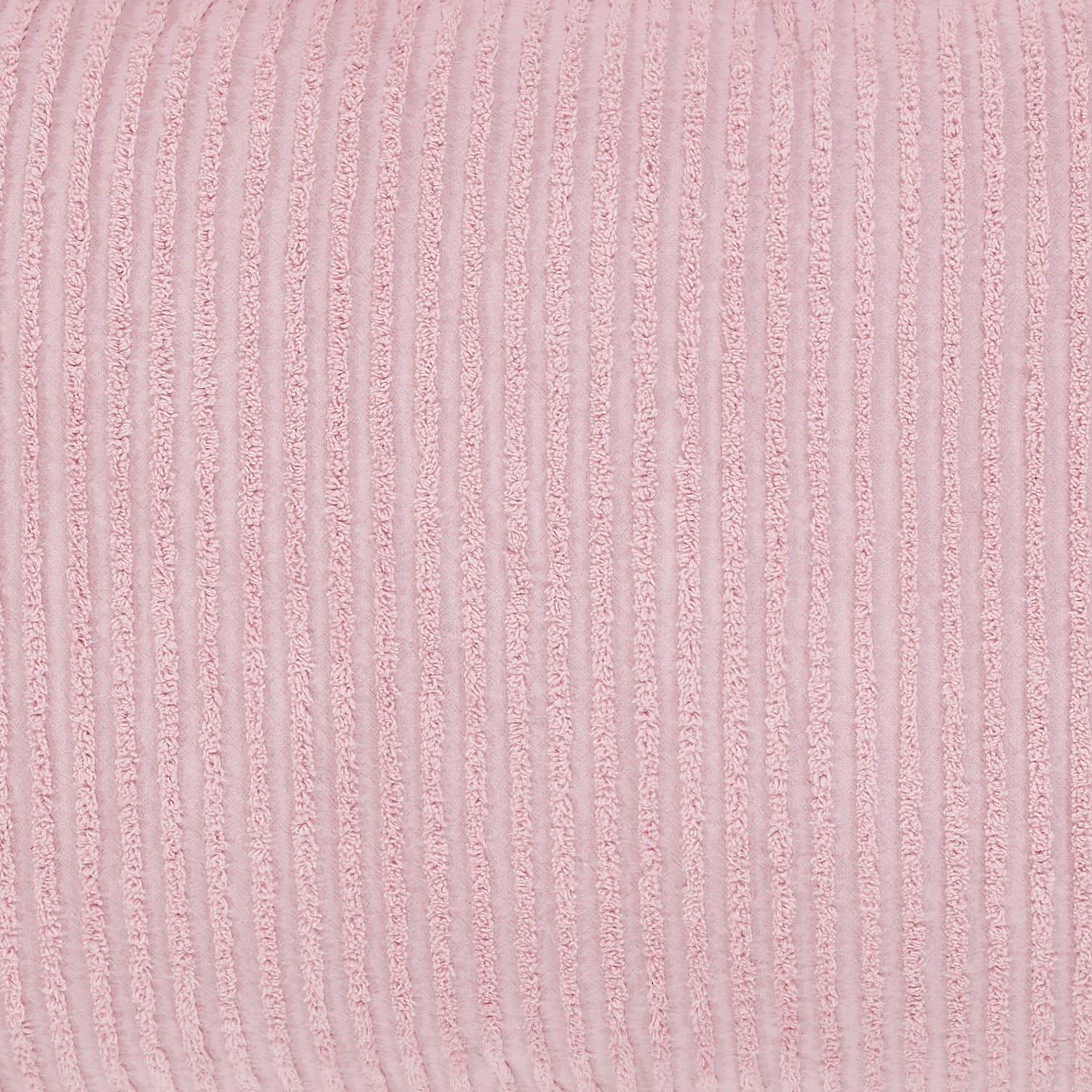 Better Trends 21"x 27" Standard Pillow Sham 100% Cotton Pillow Cover Stripe Design Machine Washable (Pink) Jullian Collection