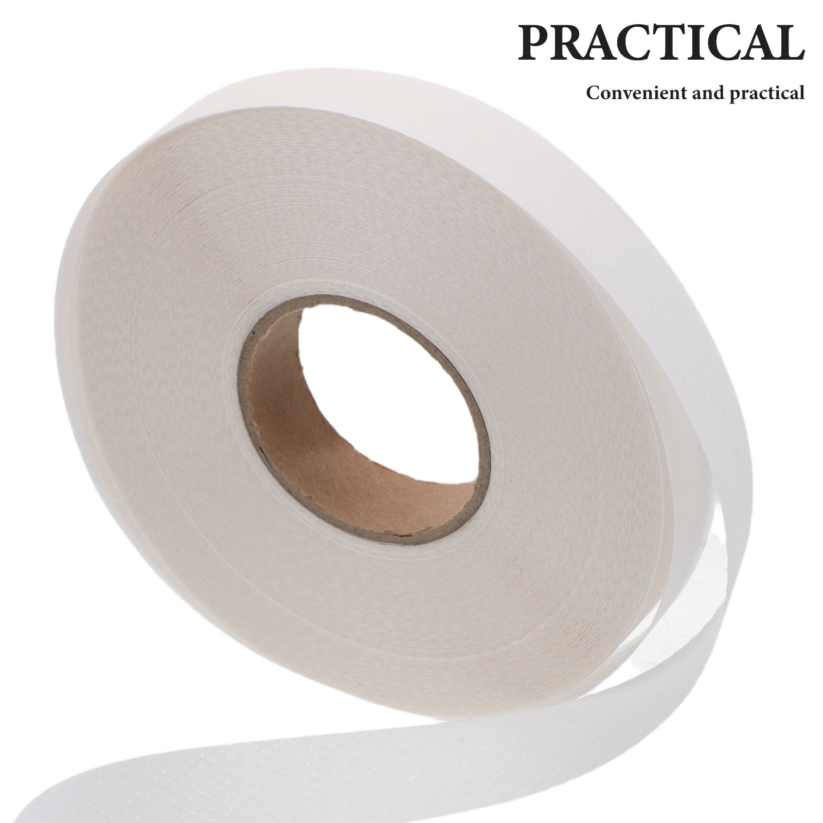 DEEPCRAFF Lightweight Fusible Bonding Web White for Seamless Iron on Fabric Repairs and Crafts