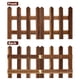 thumbnail image 3 of Valla decorativa exterior de bricolaje para jardín, parapeto, valla para balcón, valla de madera para jardín, 3 of 7