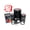 Black, variant on Motivated Buttery Toast Fighter Self-Inking Rubber Stamp Ink Stamper for Stamping Crafting Planners - 1/2 Inch Mini - Red Ink