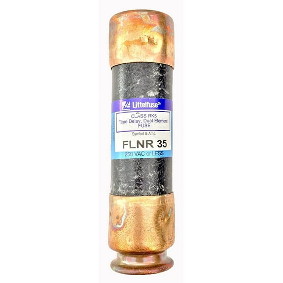 Littelfuse FLNR035.T Class RK5 UL Listed Fuse, Time Delay, 250V, 35 Amp