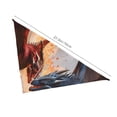 thumbnail image 3 of Naloa Lava Dragon Dog Bandanas 1PC Washable Triangle Dog Scarfs Premium Durable Fabric, for Small Medium Large Dogs and Cats, 3 of 6