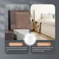 thumbnail image 3 of ROSENICE  2 Pcs Mounted Bed Rail Brackets Replacement Wooden Bedstead, 3 of 8