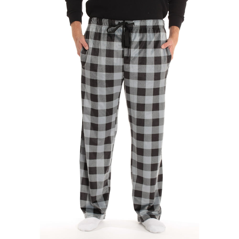 Followme - #FollowMe Fleece Pajama Pants for Men Sleepwear PJs (Black ...