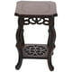 thumbnail image 1 of Base para macetas, soporte de madera para plantas, estante para macetas para jardín o patio, 1 of 8