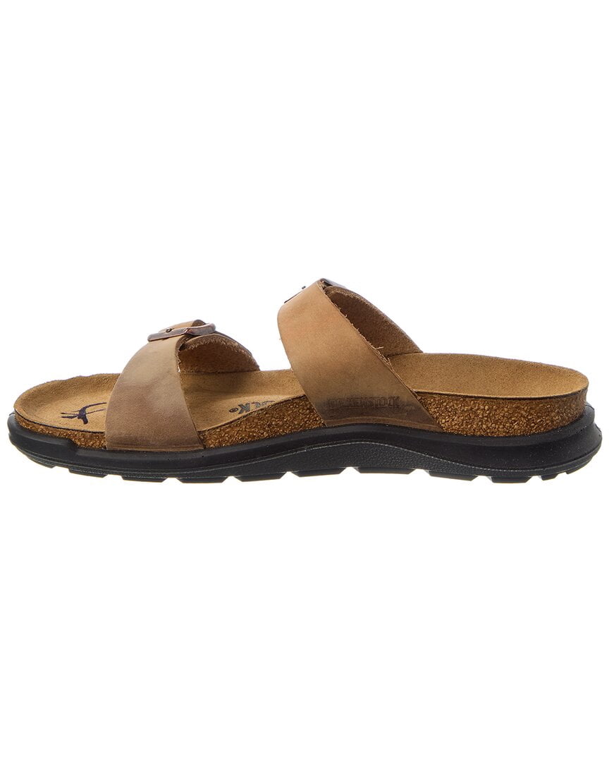 Birkenstock Sierra Narrow Oiled Leather Sandal, 36, Brown