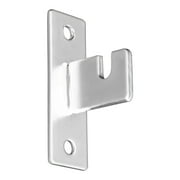 Thin Line Gridwall Wall Mounting Brackets, Mounts 1" from Wall, White, 1" W, 16 Pack