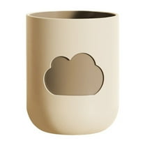 Lovely Cloud Couple Toothbrush Cup, Ongmies Simple Cloud Mouthwash Cup Home Brushing Cup Creative Cute Couple Mouthwash Cup, Beige