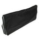 thumbnail image 4 of Funda de sofá negra en forma de U, cubierta protectora impermeable para muebles de exterior, a prueba de polvo, 321x155x76/86cm, 4 of 8
