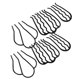thumbnail image 5 of ADDHAT 6Ud Pasadores De Metal Negro En U Para Estilo Vintage Y Peinados Recogidos, 5 of 8