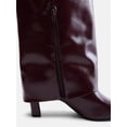 thumbnail image 4 of Madden NYC Women's Fold Over Faux Leather Buckle Boots, 4 of 6