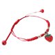 thumbnail image 1 of Pulsera de amistad de fresa linda pulsera de cuerda tejida para niñas brazalete trenzada hecha a mano ideal para ropa diaria joyas de frutas únicas, 1 of 5