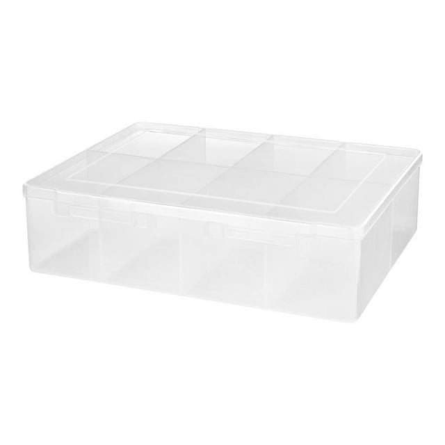 Caja Mainstays Hecho de Acrílico Transparente con Divisiones