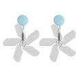 thumbnail image 1 of 2 Pieces Air Conditioning Wind Deflectors Wind Direction Women Household Accessory Fan For Bedroom Study Room, 1 of 5