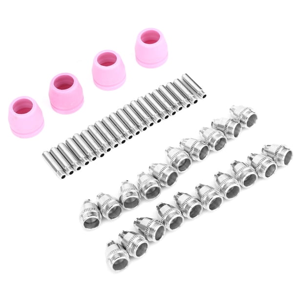 Accesorio para cortador de plasma, 44 piezas Cortador de plasma Cortador de plasma Piezas de cortador de plasma Funcionamiento suave