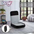 thumbnail image 2 of Posh Living Amila Mesh Floor Chair Gray, 2 of 7