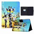 thumbnail image 1 of Dteck Kindle Fire HD 10 2021 Model Case, Fire HD 10 11th Gen Case, Auto Wake Sleep Magnetic Clasp Shock-Absorbing TPU Back Case for Fire HD 10 Plus 11th Generation 2021 Release, #14 Cool Giraffe, 1 of 4