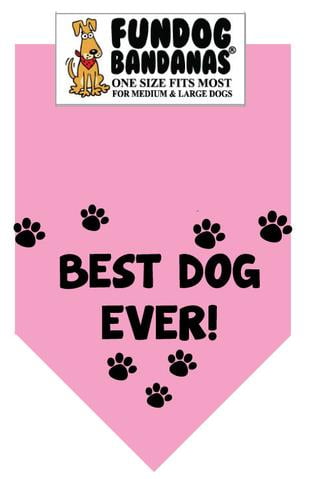 pink dog bandanas