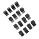 thumbnail image 1 of M Buder 16 Piezas Clips para Ventanas de Huracanes, Acero Inoxidable, Reutilizables Negro [cite: 16], 1 of 9