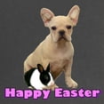 thumbnail image 2 of CafePress - Happy Easter French Bulldog Maternity Dark T Shirt - Maternity Dark T-Shirt, 2 of 3