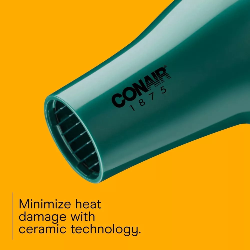 Style & Shine Hair Dryer: For All Hair Types, 1875 Watt, Includes Instruction Manual