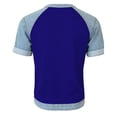 thumbnail image 2 of OGLCCG Tween Girls Denim Shirts Casual Short Sleeve Denim Patchwork Tee Shirt Lightweight Crewneck Summer Tops 4-15 Years, 2 of 4