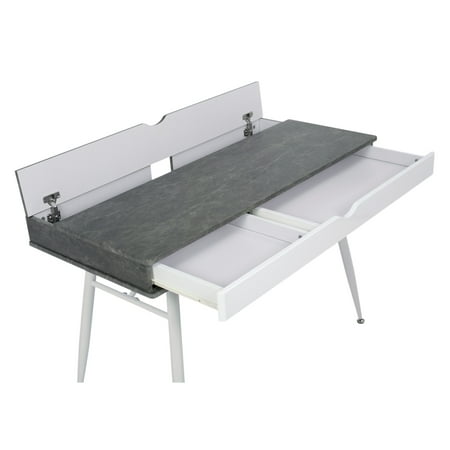 Calico Designs - ALCOVE SPLIT DRAWER DESK - White