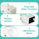 thumbnail image 3 of USB Wireless Water Pump Cats Fountain Accessories Dogs Pet Dispenser  Drinking Submersible Pump Auto Feeder Replacement ShopWise Round, 3 of 8