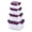 Purple, variant on Fruit Storage Container with Detachable Filter, Sealed Food Storage Box, Safe for Refrigerator and Dishwasher, Keeps Fruits Fresh, 4 Large Transparent
