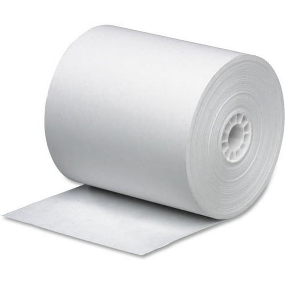 Business Source Cash Register Roll 3" x 165 ft - 50 / Carton - White