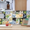 thumbnail image 3 of Lucoss Peel and Stick Tile Stickers 24 Pcs(6X6 Inch) Backsplash Waterproof Stickers for Kitchen and Stick on Tile, 3 of 6