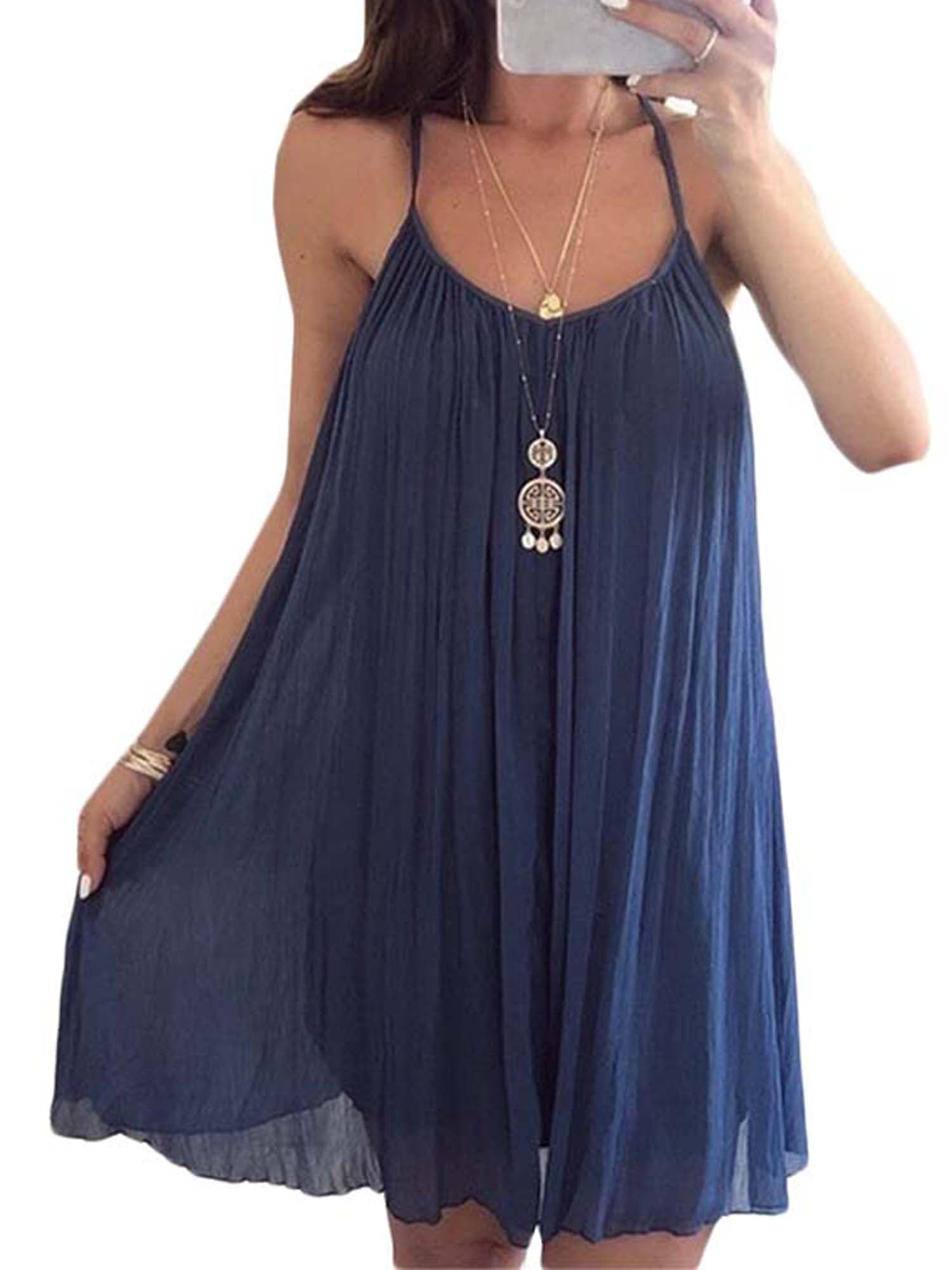 plus size strappy summer dresses
