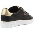 thumbnail image 3 of Guess Beckie Women's Low Top Lace Up Synthetic Sneakers In Black Size 6.5, 3 of 6