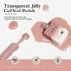 thumbnail image 3 of Set de esmaltes de uñas en gel CANNI Jelly Nude Pink, 9 ml x 6 con LED UV, 3 of 7