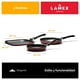 thumbnail image 4 of Juego x3 Sartenes Antiadherentes -  | Bateria de Cocina - Utensillos de Cocina | Ideal para tu Hogar & Cocina Integral | Sarteneta Cuadrada 28x28-20 - 24 cm, 4 of 7