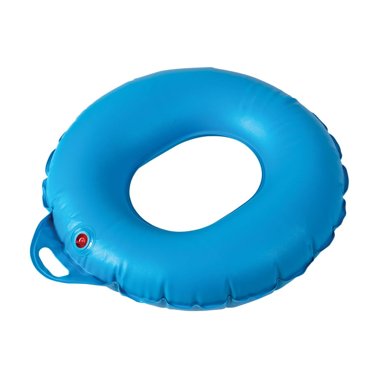 Nova Medical Inflatable Rubber Donut Cushion - Easy to Inflate/Deflate