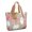 Pomeranian Dog, variant on Tote Bag for Women - Pug and Footprints Shoulder Bag - Large Utility Work Duffle Bag with Zipper Handbag for Travel, Work, Sprots